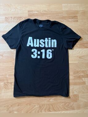 WWE Stone Cold Steve Austin 3:16 graphic tee with skull size Medium
